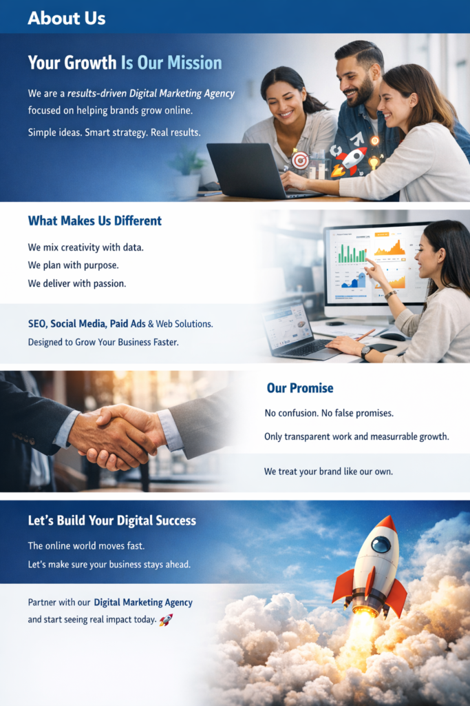 digital marketing agency at a glance